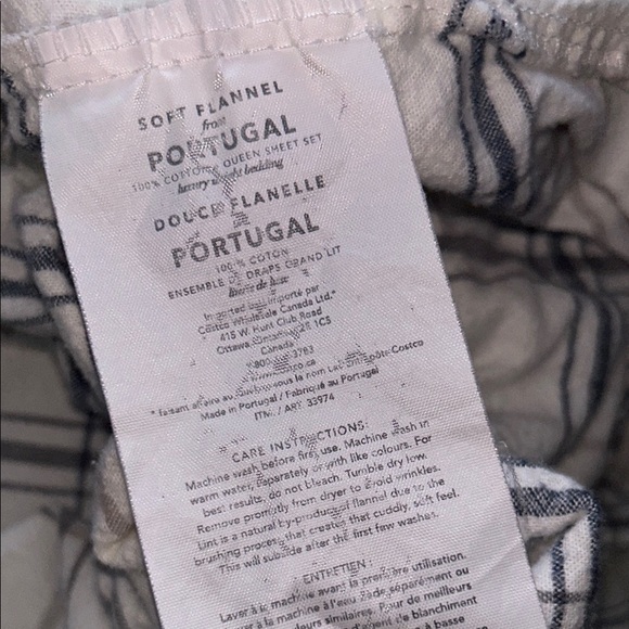 Plaid Mattress fitted sheet - Picture 3 of 5